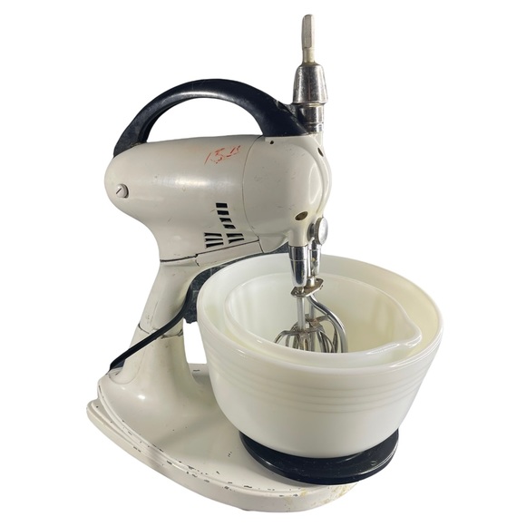 Hamilton Beach Kitchen Vintage Hamilton Beach Mixer Model G 2 Pyrex Bowls Usa Beater Tested